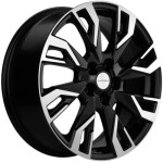 Khomen Wheels KHW1809 (X-Trail) 7x18 5x114,3 ET45 D66,1 Black-FP