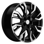 Khomen Wheels KHW1809 (Koleos) 7x18 5x114,3 ET35 D66,1 Black-FP