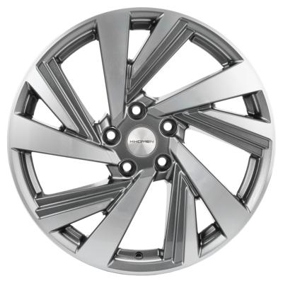 Khomen Wheels KHW1801 (X-trail) 7,5x18 5x114,3 ET45 D66,1 Gray-FP