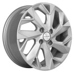 Khomen Wheels KHW1508 (Rio) 6x15 4x100 ET46 D54,1 F-Silver