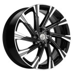 Khomen Wheels KHW1901 (Haval 7/7x) 7,5x19 5x114,3 ET40 D64,1 Black-FP