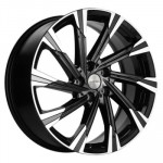 Khomen Wheels KHW1901 (Exeed VX/TXL/LX) 7,5x19 5x108 ET36 D65,1 Black-FP