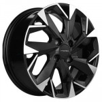 Khomen Wheels KHW1402 (Civic/Fit) 5,5x14 4x100 ET45 D56,1 Black-FP