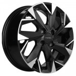 Khomen Wheels KHW1402 (Corolla/X-RAY/Logan) 5,5x14 4x100 ET43 D60,1 Black-FP