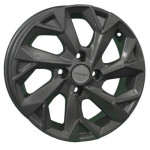 Khomen Wheels KHW1402 (Vaz/Datsun) 5,5x14 4x98 ET35 D58,5 Gray