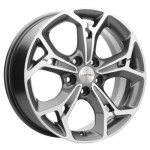 Khomen Wheels KHW1702 (Haval) 7x17 5x114,3 ET37 D66,5 Gray-FP