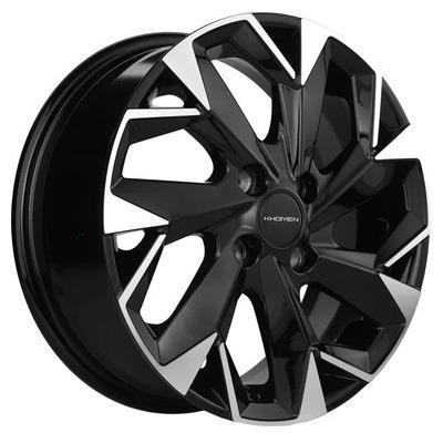 Khomen Wheels KHW1402 (Alsvin/Getz/i20) 5,5x14 4x100 ET46 D54,1 Black-FP