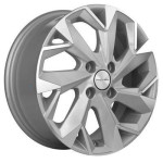Khomen Wheels KHW1402 (Datsun on-DO/Granta) 5,5x14 4x98 ET35 D58,5 F-Silver-FP
