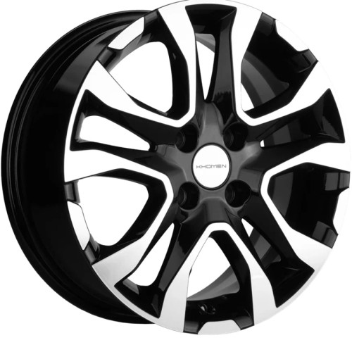 Khomen Wheels KHW1501 (Logan/Sandero/Xray) 6x15 4x100 ET40 D60,1 Black-FP