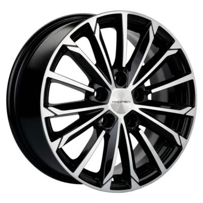 Khomen Wheels KHW1611 (Tiggo 3) 6,5x16 5x108 ET45 D60,1 Black-FP