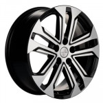 Khomen Wheels KHW1803 (Haval Dargo) 7x18 5x114,3 ET40 D66,5 Black-FP