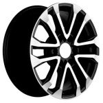 Khomen Wheels KHW1805 (Haval H5/Great Wall Hover H3/H5) 7,5x18 6x139,7 ET38 D100,1 Black-FP