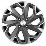 Khomen Wheels KHW1508 (Cobalt) 6x15 4x100 ET39 D56,6 Gray-FP
