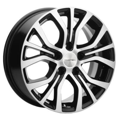 Khomen Wheels KHW1608 (Opel Zafira) 6,5x16 5x110 ET43 D65,1 Black-FP