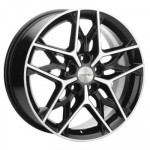 Khomen Wheels KHW1709 (Chery Tiggo 3/3 Pro) 7x17 5x108 ET45 D60,1 Black-FP