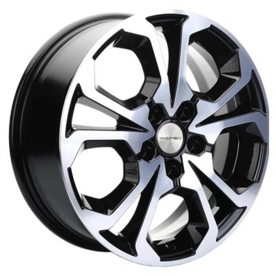 Khomen Wheels KHW1711 (Chery tiggo 7/7pro) 7x17 5x108 ET33 D60,1 Black-FP