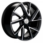 Khomen Wheels KHW1714 (Москвич 3) 7x17 5x108 ET40 D54,1 Black-FP