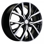 Khomen Wheels KHW1806 (CS35/CS35 Plus) 7x18 5x110 ET50 D63,3 Black-FP