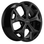 Khomen Wheels KHW1710 (Chery tiggo 7/ 7pro) 7x17 5x108 ET33 D60,1 Black