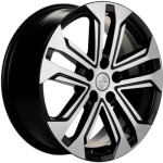 Khomen Wheels KHW1803 (CS35/CS35 Plus) 7x18 5x110 ET50 D63,3 Black-FP