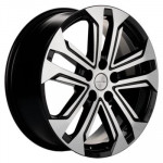 Khomen Wheels KHW1803 (CS75) 7x18 5x114,3 ET45 D60,1 Black-FP