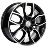 Khomen Wheels KHW1713 (Changan CS35/CS35 Pro) 7x17 5x110 ET46 D63,3 Black-FP