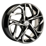 Khomen Wheels KHW1716 (Besturn X40) 7x17 5x114,3 ET40 D57,1 Black-FP