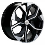 Khomen Wheels KHW2006 (Q8) 8,5x20 5x112 ET20 D66,5 Black-FP