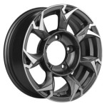 Khomen Wheels KHW1505 (Lada NIVA 4x4) 5,5x15 5x139,7 ET5 D98,5 Gray-FP Khomen Wheels KHW1505 (Lada NIVA 4x4) 5,5x15 5x139,7 ET5 D98,5 Gray-FP