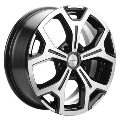 Khomen Wheels KHW1710(2) (Mercedes Vito) 6,5x17 5x112 ET50 D66,6 Black-FP