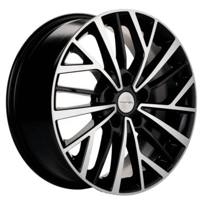 Khomen Wheels KHW1717 (Kia K5) 7x17 5x114,3 ET48 D67,1 Black-FP