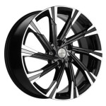 Khomen Wheels KHW1901 (Volvo XC) 7,5x19 5x108 ET50,5 D63,4 Black-FP