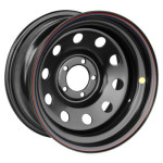 Off-Road Wheels Jeep  8x17 5x127 ET0 D75 Черный