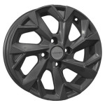 Khomen Wheels KHW1402 (Corolla/X-RAY/Logan) 5,5x14 4x100 ET43 D60,1 Gray