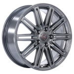 NZ R-01 7x17 5x110 ET39 D65,1 Graphite