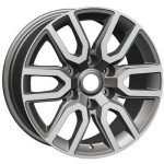Khomen Wheels KHW1723 (L200) 8x17 6x139,7 ET38 D67,1 Gray-FP