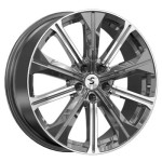 Premium КР013 (Tiggo 7 Pro) 7x19 5x108 ET33 D60,1 Diamond Gloss Graphite