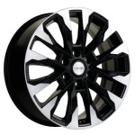 Khomen Wheels KHW2010 (Tank 300/500) 8x20 6x139,7 ET36 D100,1 Black-FP