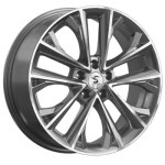 Premium КР012 (Exeed TXL) 7x18 5x108 ET36 D65,1 Diamond Gloss Graphite