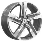 Premium КР004 (Tucson) 7,5x19 5x114,3 ET53 D67,1 Diamond Gloss Graphite