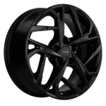 Khomen Wheels KHW1716 (Jac/Москвич 3) 7x17 5x108 ET40 D54,1 Black