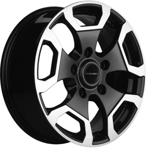Khomen Wheels KHW1725 (Niva Travel/Legend) 6,5x17 5x139,7 ET40 D98,5 Black-FP