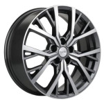 Khomen Wheels KHW1806 (Changan/Geely/Lexus/Suzuki/Toyota) 7x18 5x114,3 ET45 D60,1 Gray-FP
