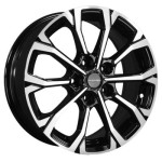Khomen Wheels KHW1605 (Elantra/Ceed/Cerato/i30) 6,5x16 5x114,3 ET50 D67,1 Black-FP