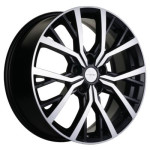 Khomen Wheels KHW1806 (Chery Tiggo 3/Tiggo 3 Pro) 7x18 5x108 ET45 D60,1 Black-FP