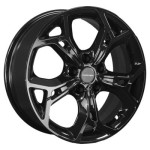 Khomen Wheels KHW1702 (Changan CS35/CS35 Pro) 7x17 5x110 ET46 D63,3 Black