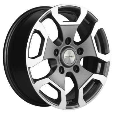 Khomen Wheels KHW1725 (Niva Travel/Legend) 6,5x17 5x139,7 ET40 D98,5 Gray-FP