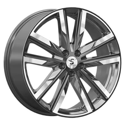 Premium Series КР014 (Tiguan) 8x20 5x112 ET41 D57,1 Diamond Gloss Graphite