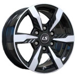 LS Wheels 1301 7,5x17 6x139,7 ET36 D100,1 BKF