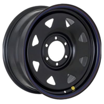 ZEPP 4х4 Toyota Nissan Semicircle 7x16 6x139,7 ET0 D110 Gloss Black